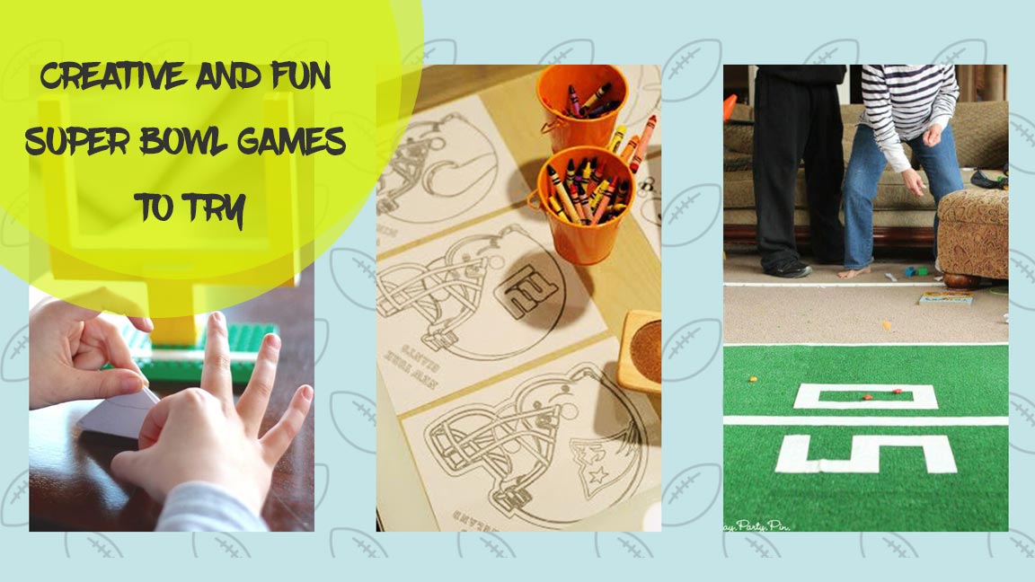 Creative and Fun Super Bowl Games to try