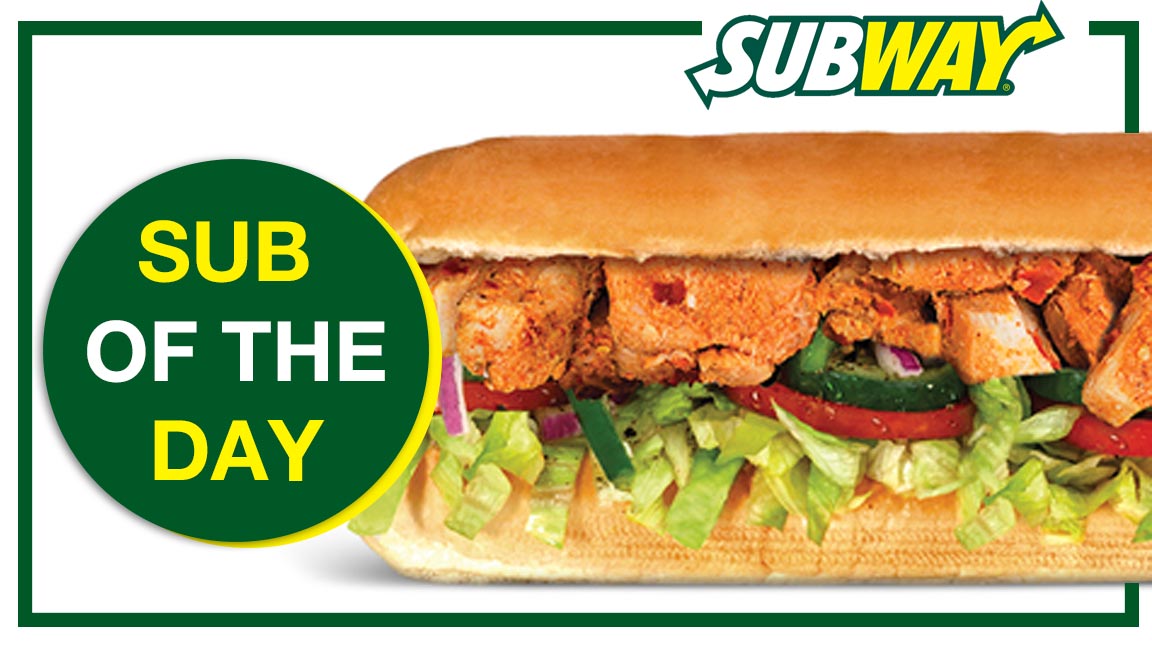 Subway sub of the day