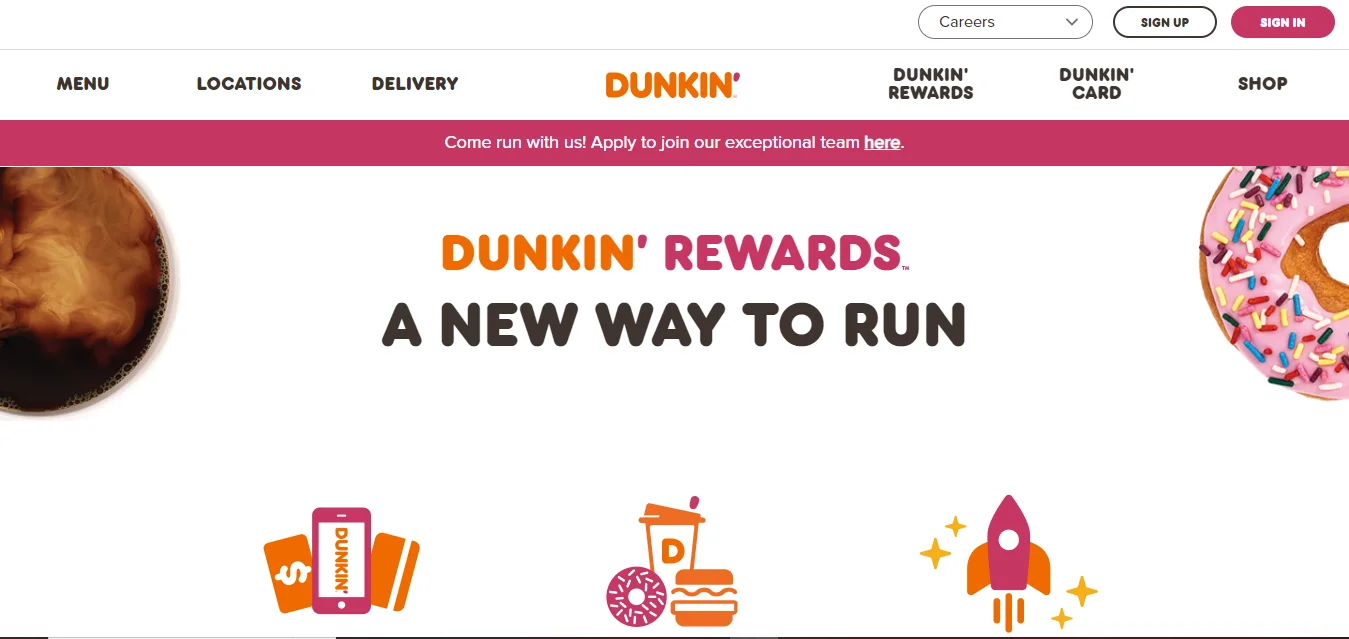 DUNKIN DONUTS