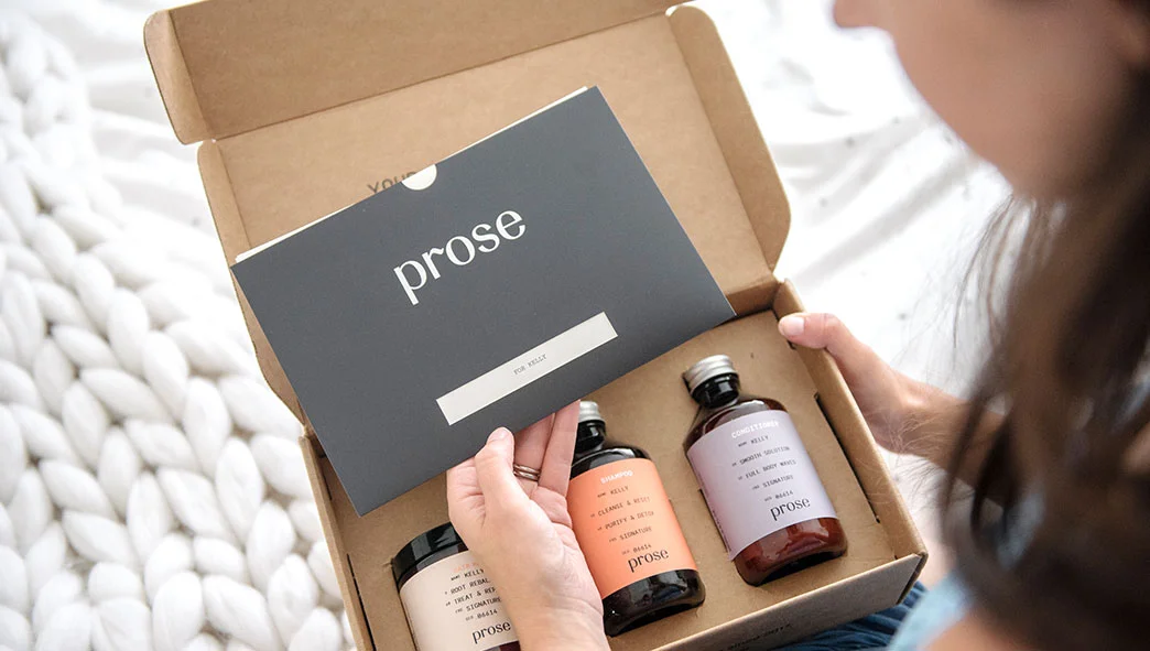 Prose: Best hair care beauty subscription