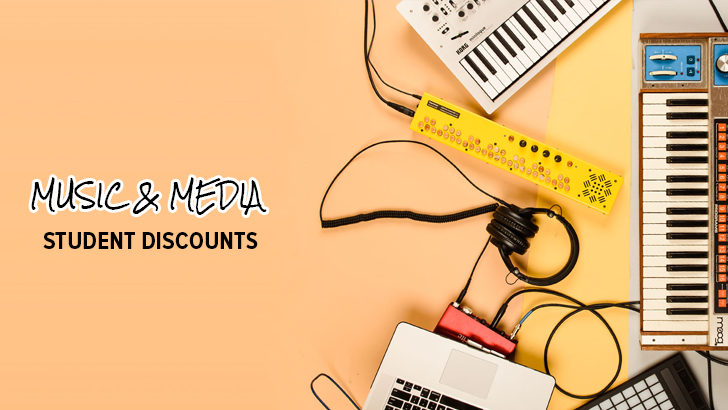 Music & Media Student Discounts