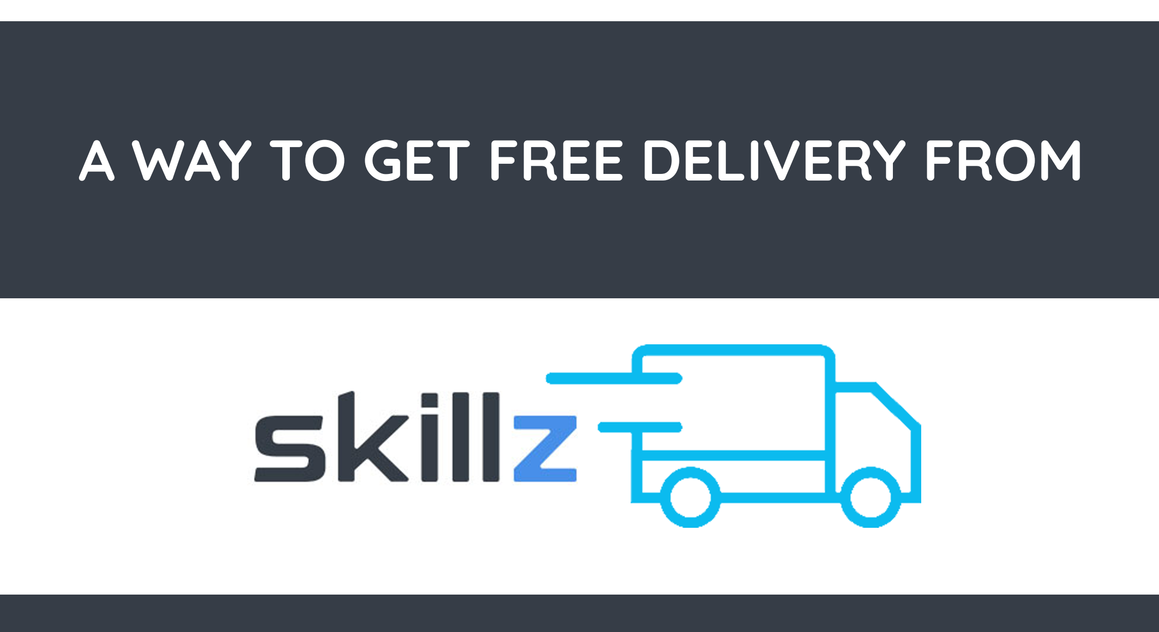 a way to get free delivery