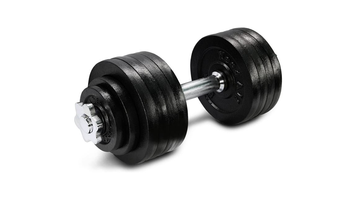 Yes4All Adjustable Cast Iron Dumbbell