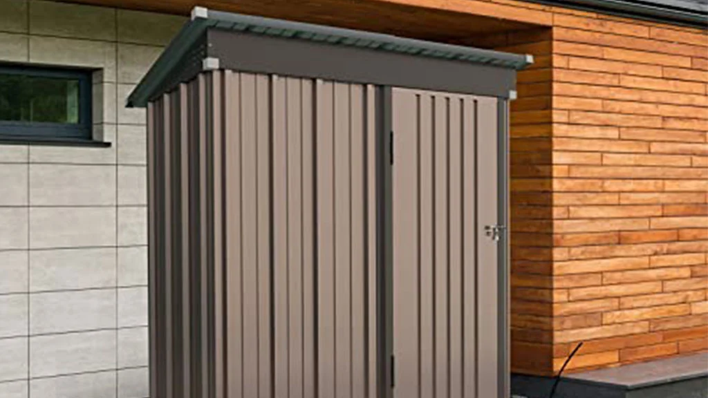 UDPATIO Outdoor Galvanized Storage Shed