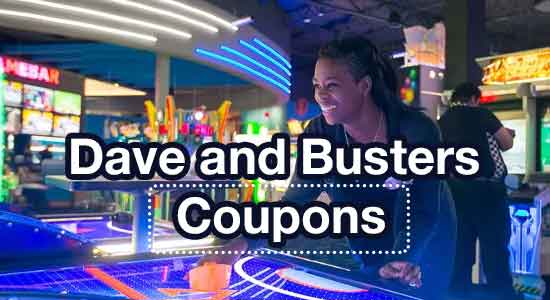 dave and busters $20 coupon