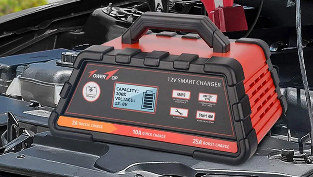 ABLY Intelligent CPU Car Battery Charger