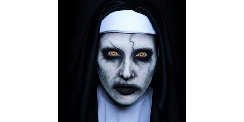 Nun Halloween Makeup