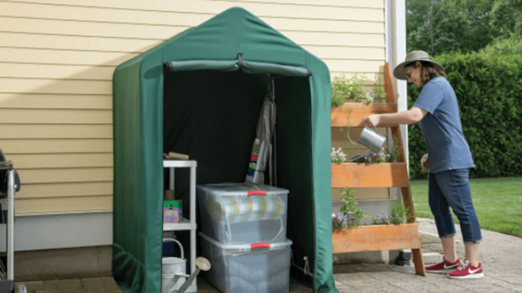 Suncast Resin Outdoor Horizontal Storage Shed