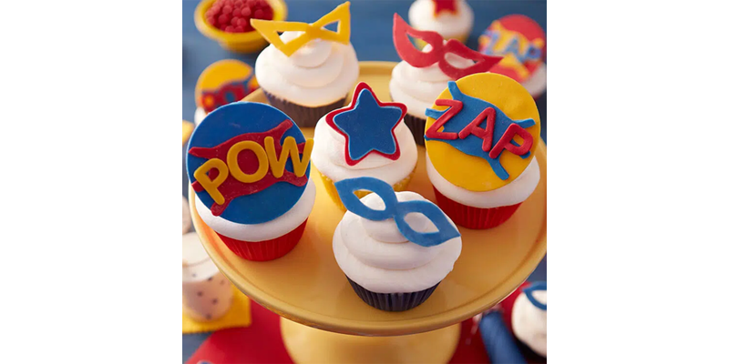 Superhero Cupcakes