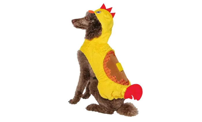 Chicken and Waffle Halloween Costume for Dogs