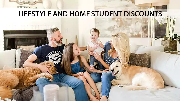 Lifestyle and Home Student Discounts