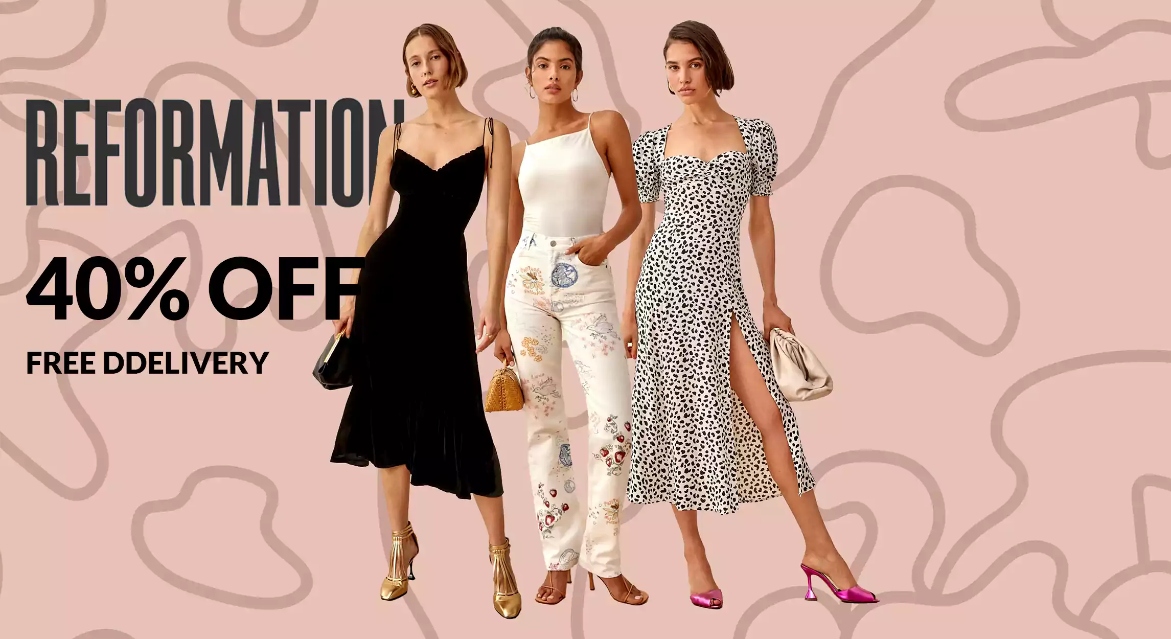 Reformation 40% off + Free Delivery 