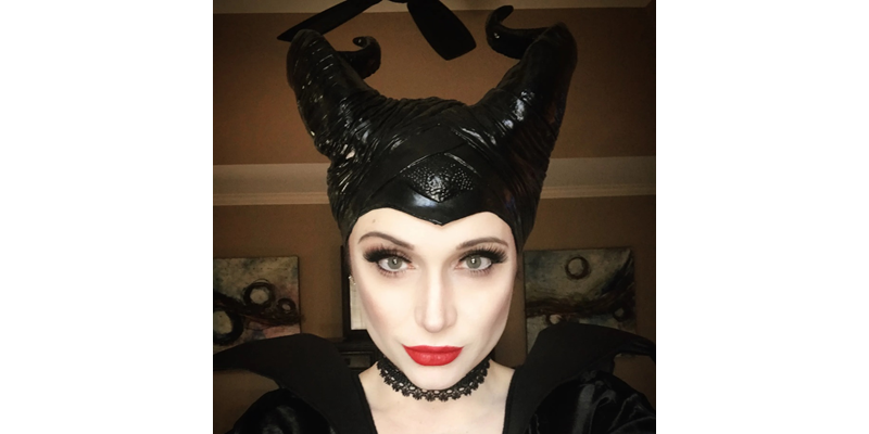 Maleficent-Halloween Makeup
