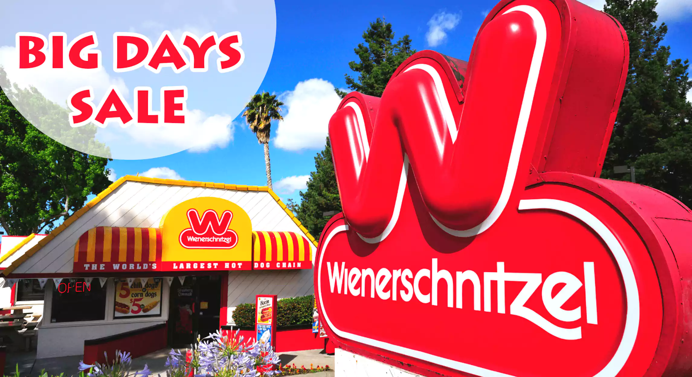 Wienerschnitzel Big Days Sale