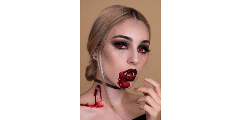 Vampire Halloween Makeup