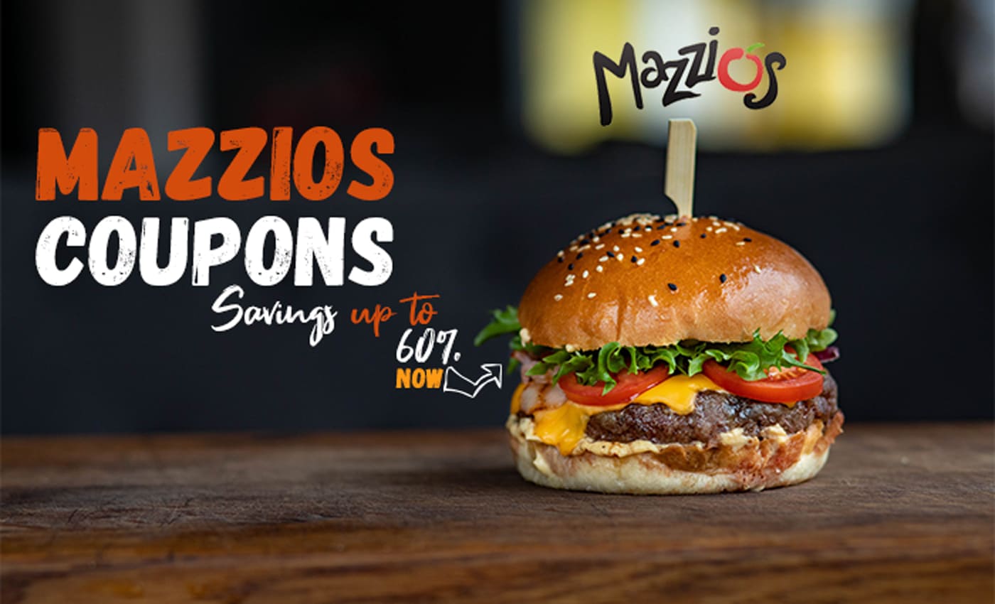 Mazzios Coupons – Savings up to 60% Now