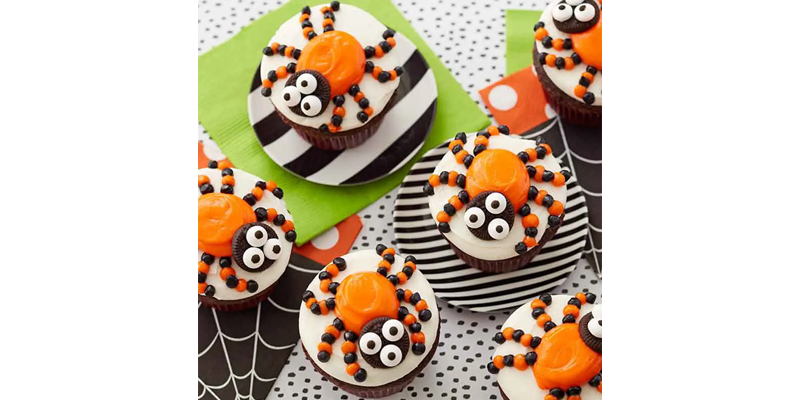 Spooky Spider Cupcakes