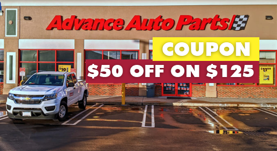 Advance Auto Coupons $50 Off On $125