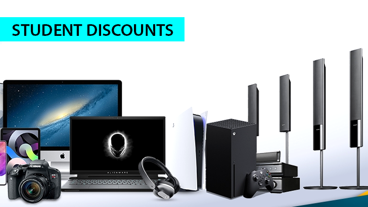 Electronics & Software Student Discounts