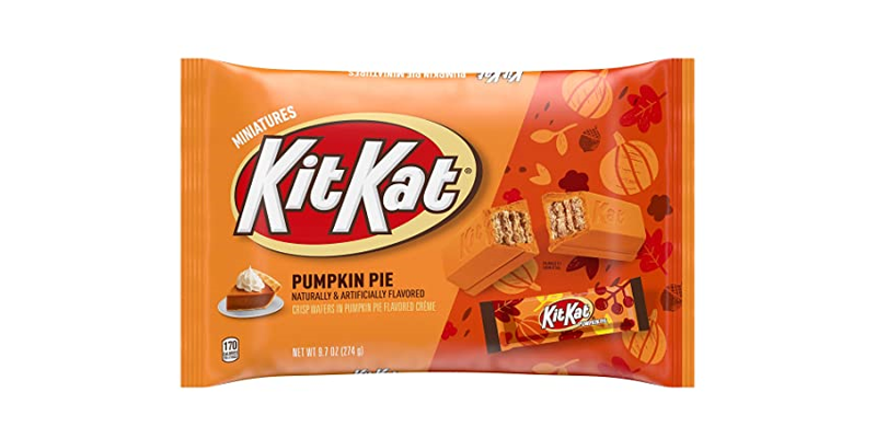 Kit Kat Halloween Pumpkin Pie Candy