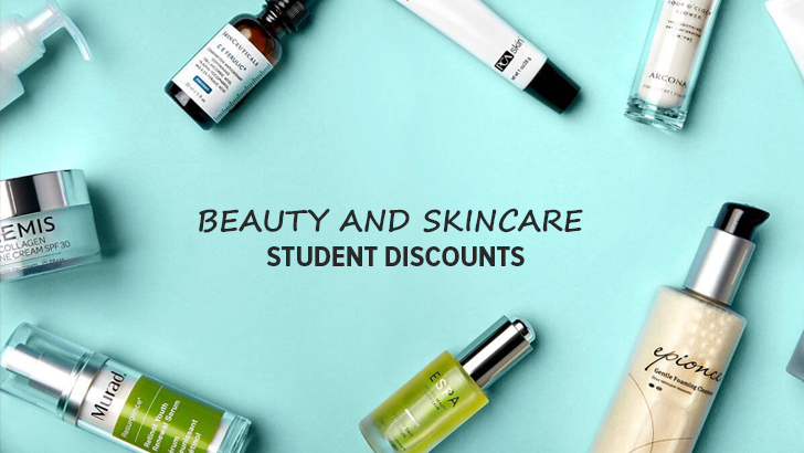 Beauty and Skincare Student Discounts