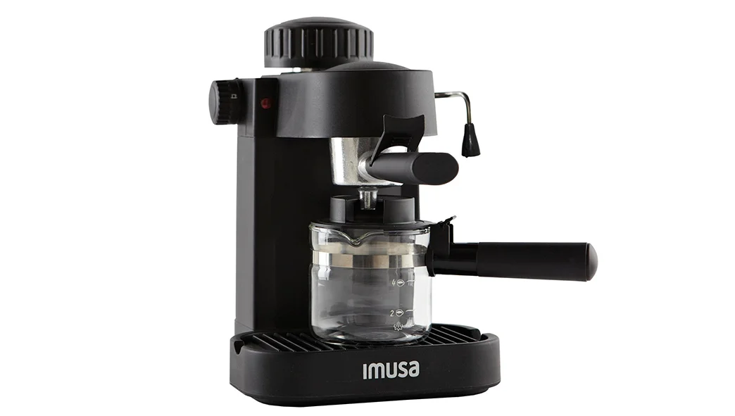 IMUSA USA GAU-18202 4 Cup Espresso/Cappuccino Maker,Black