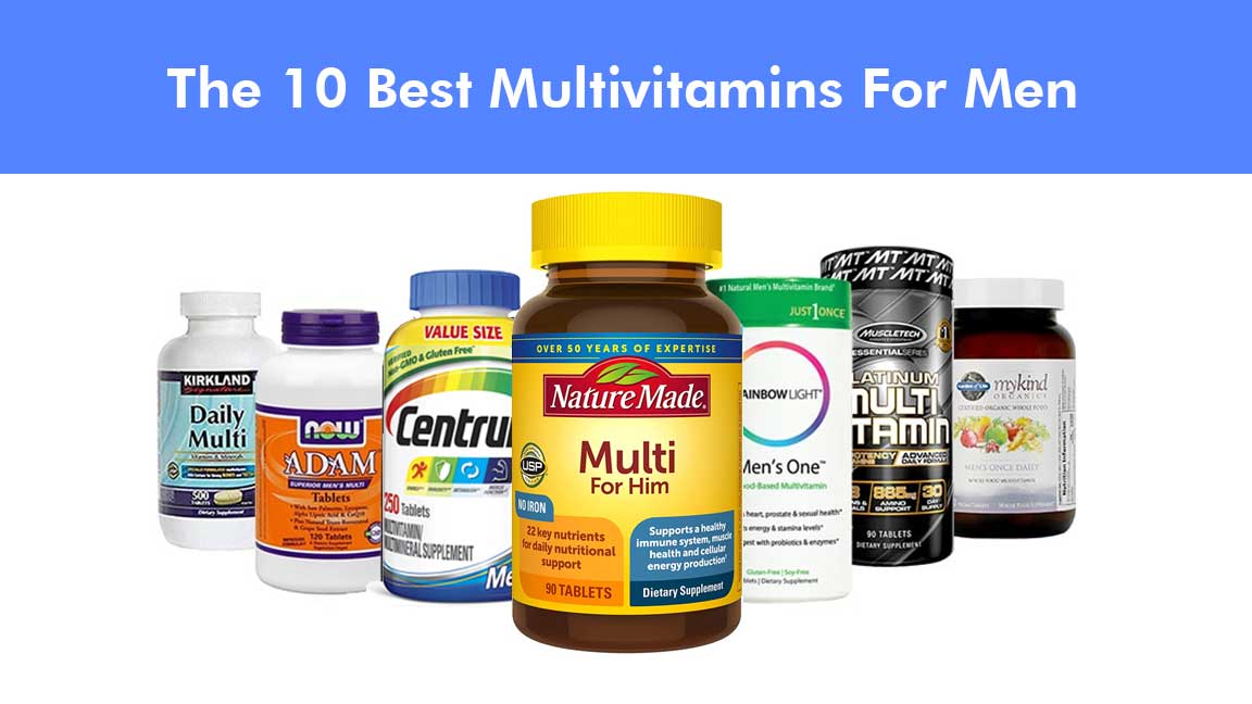 The 10 Best Multivitamins For Men - Healthy, Active Lifestyle