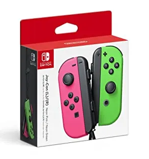 3. Nintendo Joy-Con (L/R) - Neon Pink / Neon Green