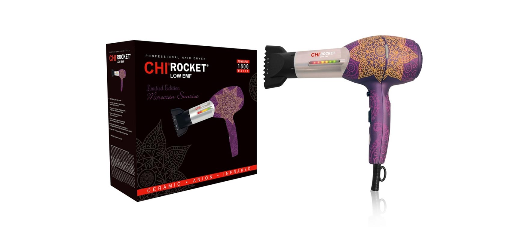 1. CHI Rocket Hair Dryer