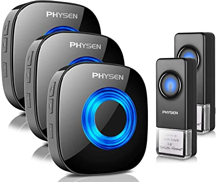 14. PHYSEN Wireless Door bell Chimes