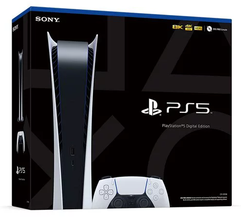 Sony PS5 Video Game Console (Digital Edition)