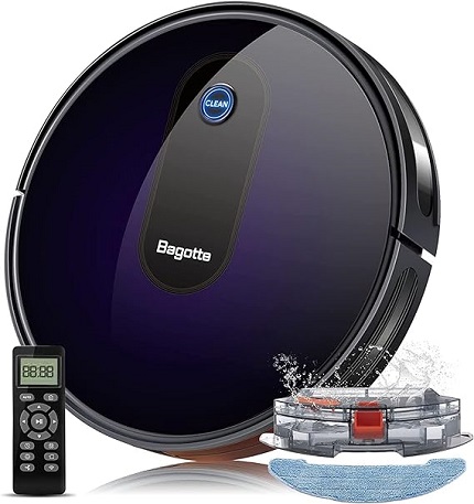 Robot Vacuum Cleaner, Bagotte Super-Thin