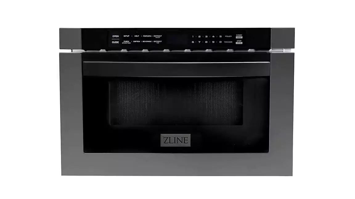 Best Stainless Zline Black Stainless Microwave Drawer