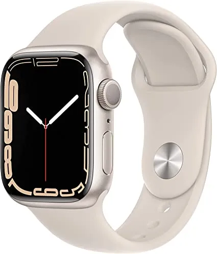 Apple Watch Series 7 Starlight Sport Band (Amazon)