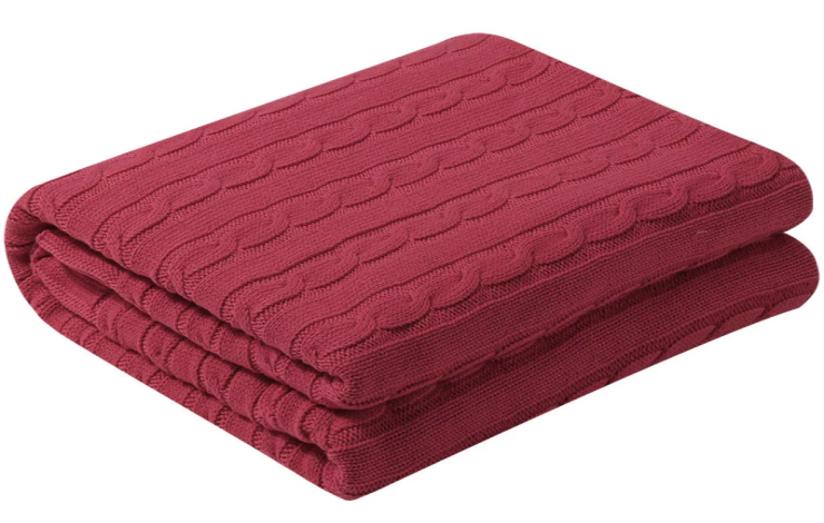 PiccoCasa Weighted Cotton Blanket