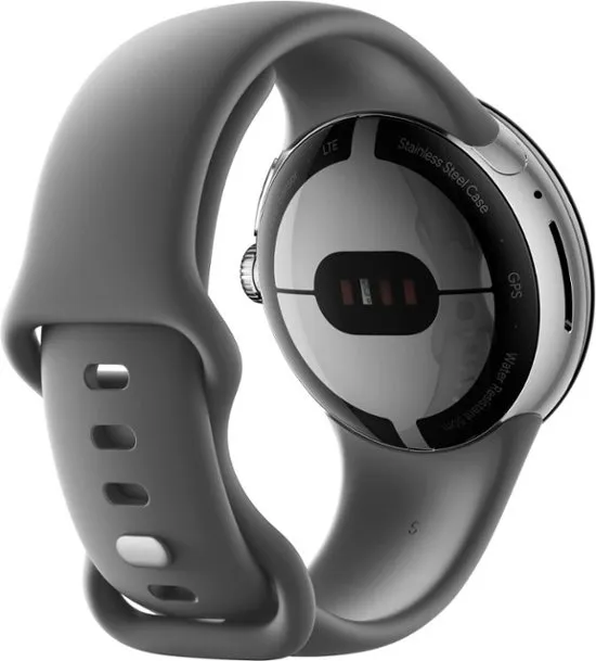 Google - Pixel Watch Silver Stainless Steel Smartwatch 41mm (Best Buy)