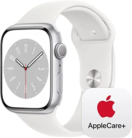 Apple Watch Series 8 GPS 45mm Silver (Amazon)