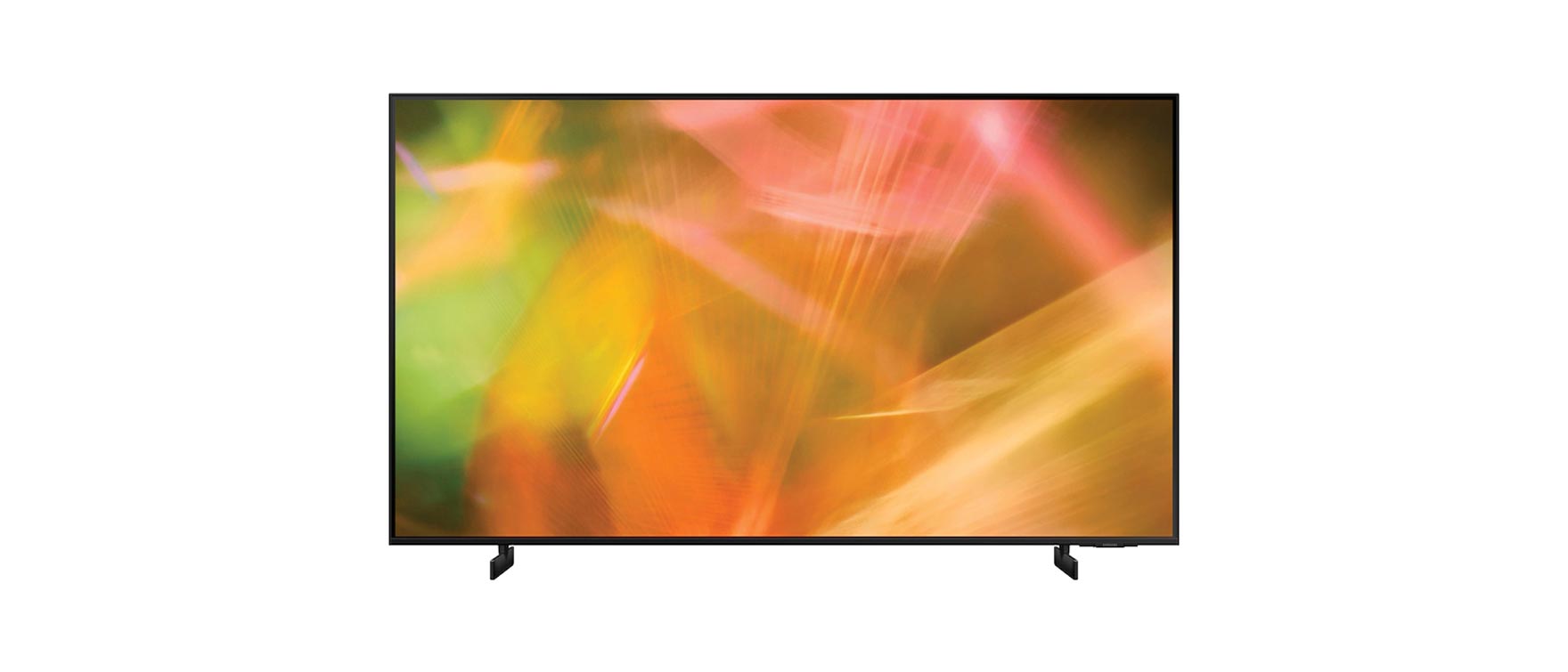 2. Super Smart TV: Samsung UN43AU8000FXZA Flat 43