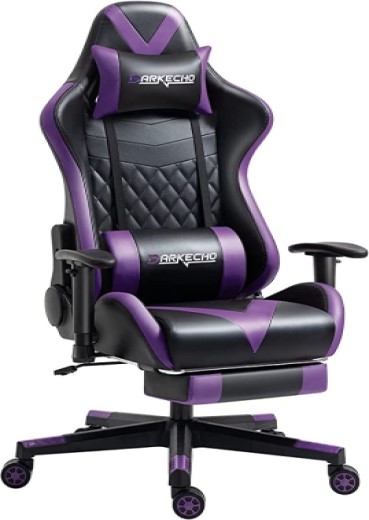 9. Darkecho Gaming Chair Office Chair with Footrest Massage