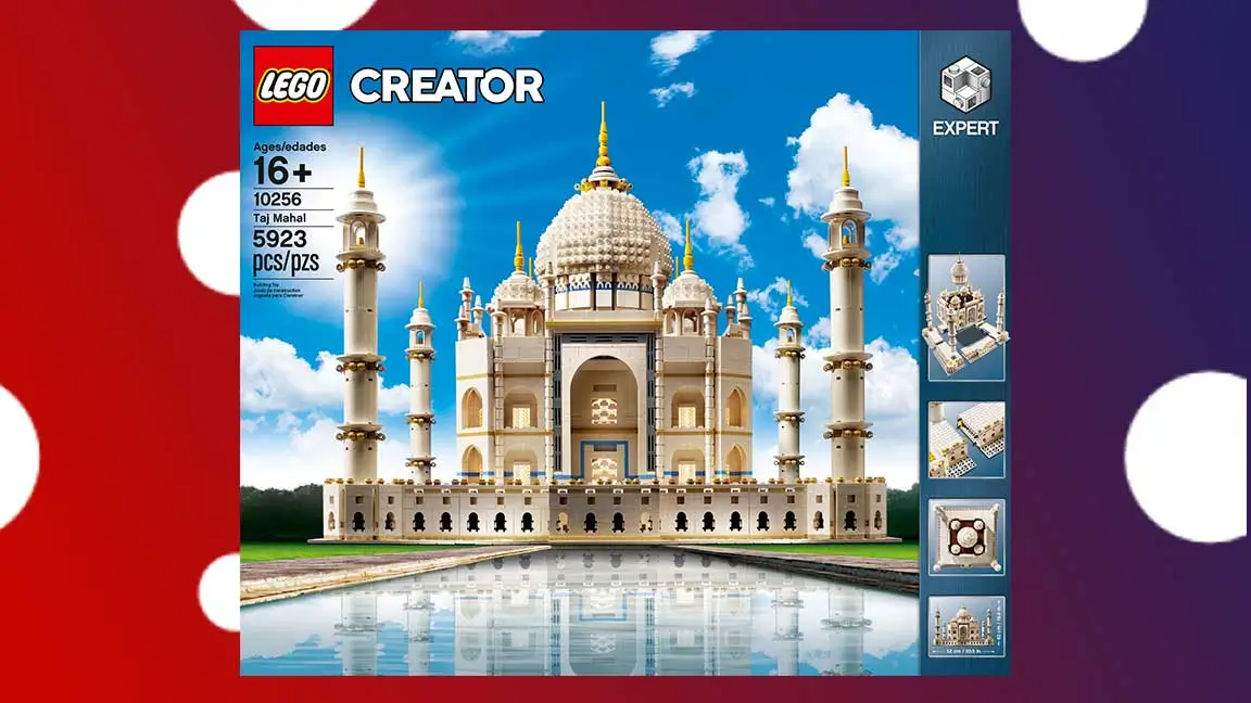 Taj Mahal Lego Set