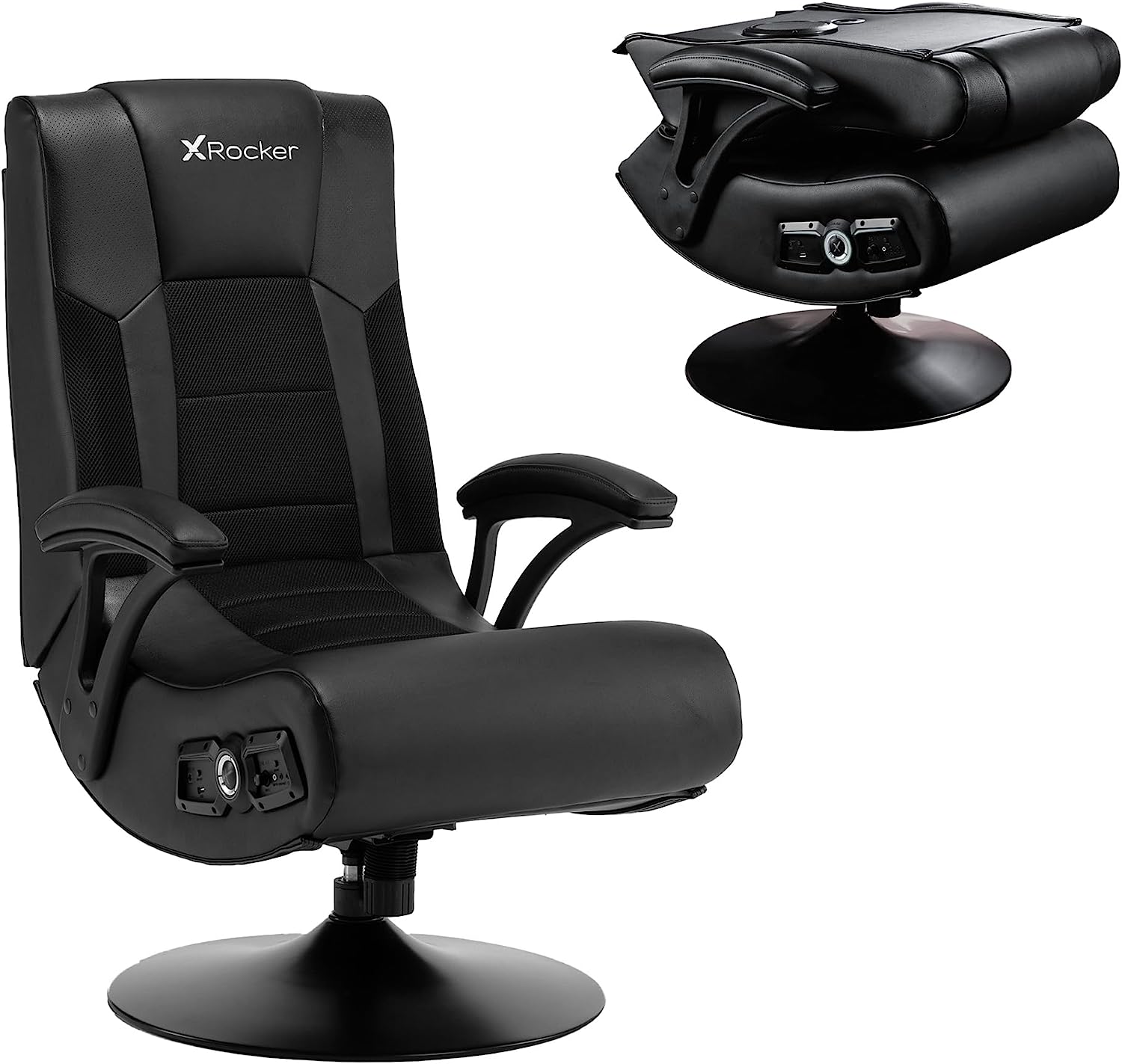 X Rocker Sphynx Pedestal Gaming Chair