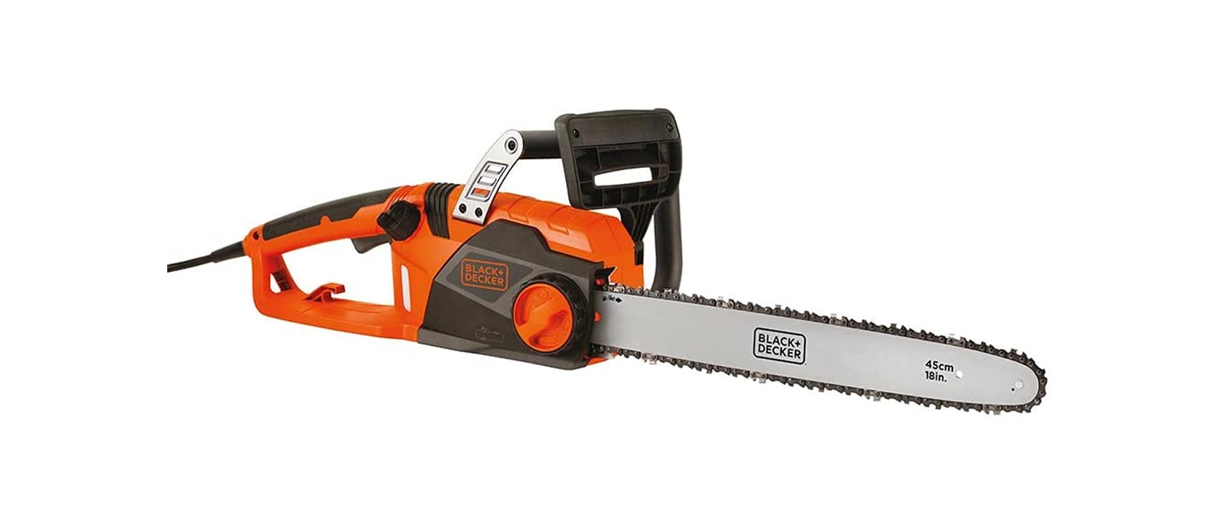 5. Black + Decker Electric Chainsaw