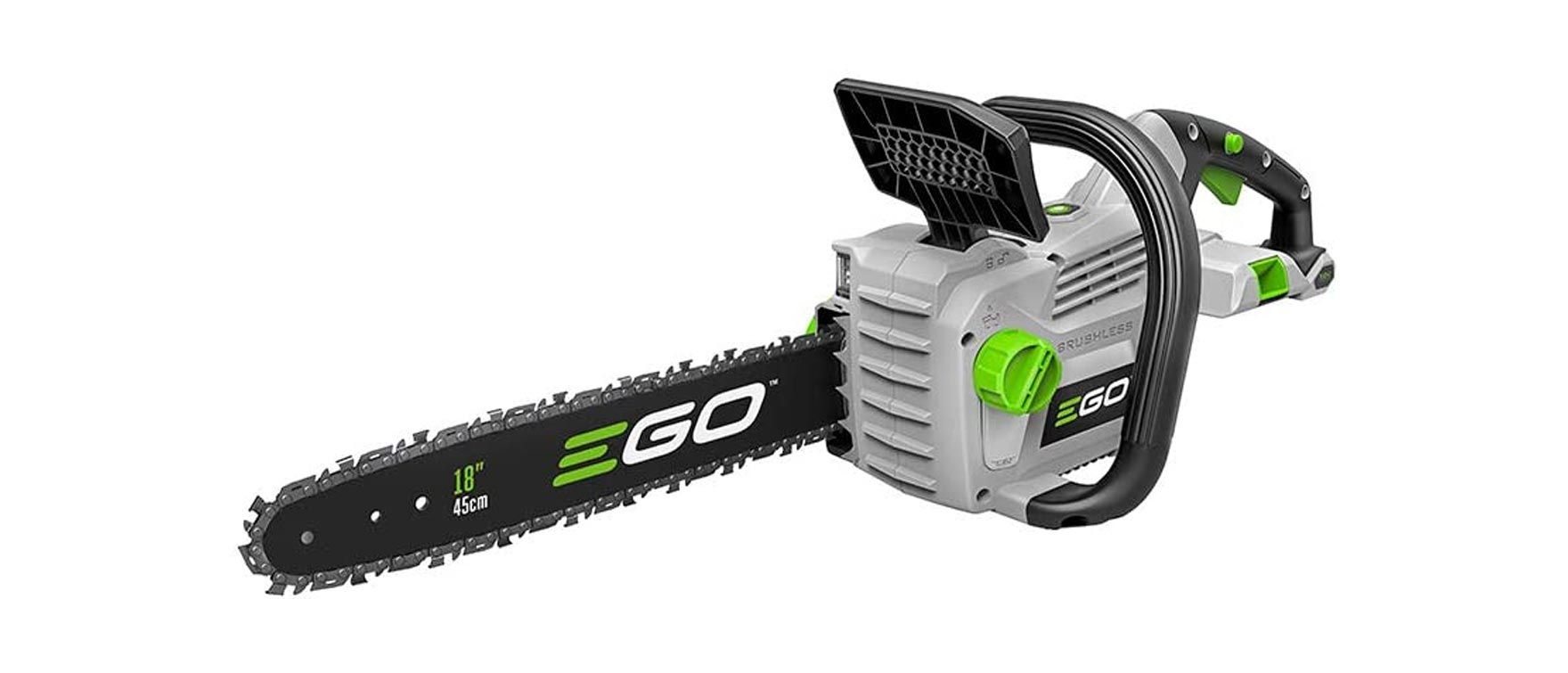 8. EGO 18-Inch Cordless Chainsaw CS1800