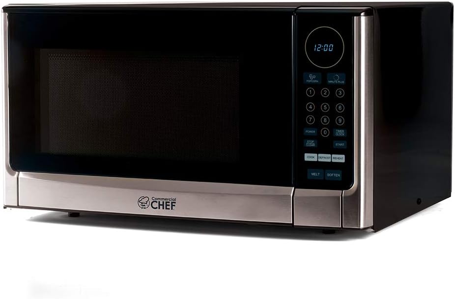 Commercial Chef 1100 Watt Countertop Microwave Oven