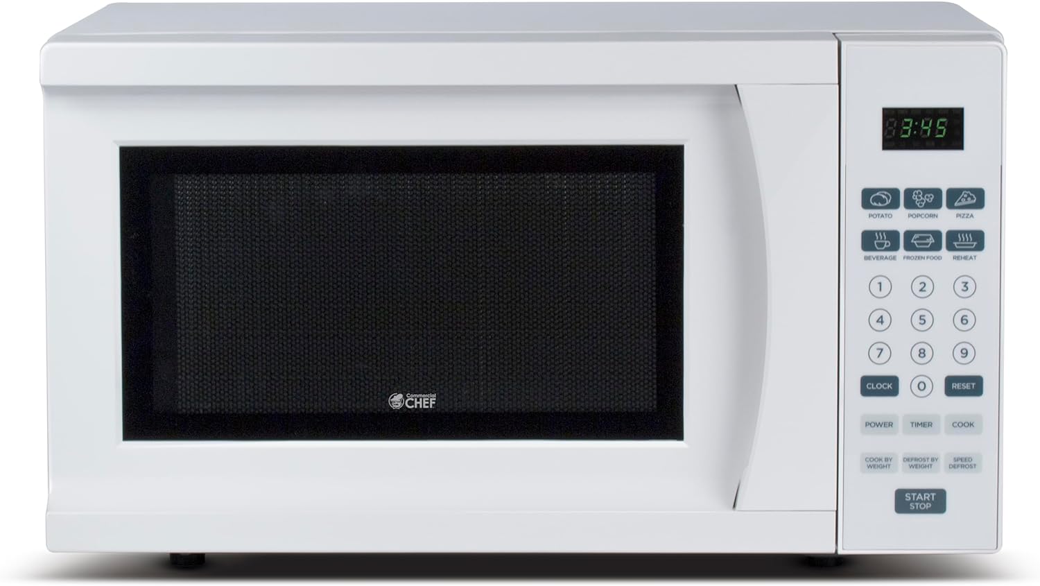 Commercial Chef 0.7 cubic foot 700 Watt Countertop Microwave