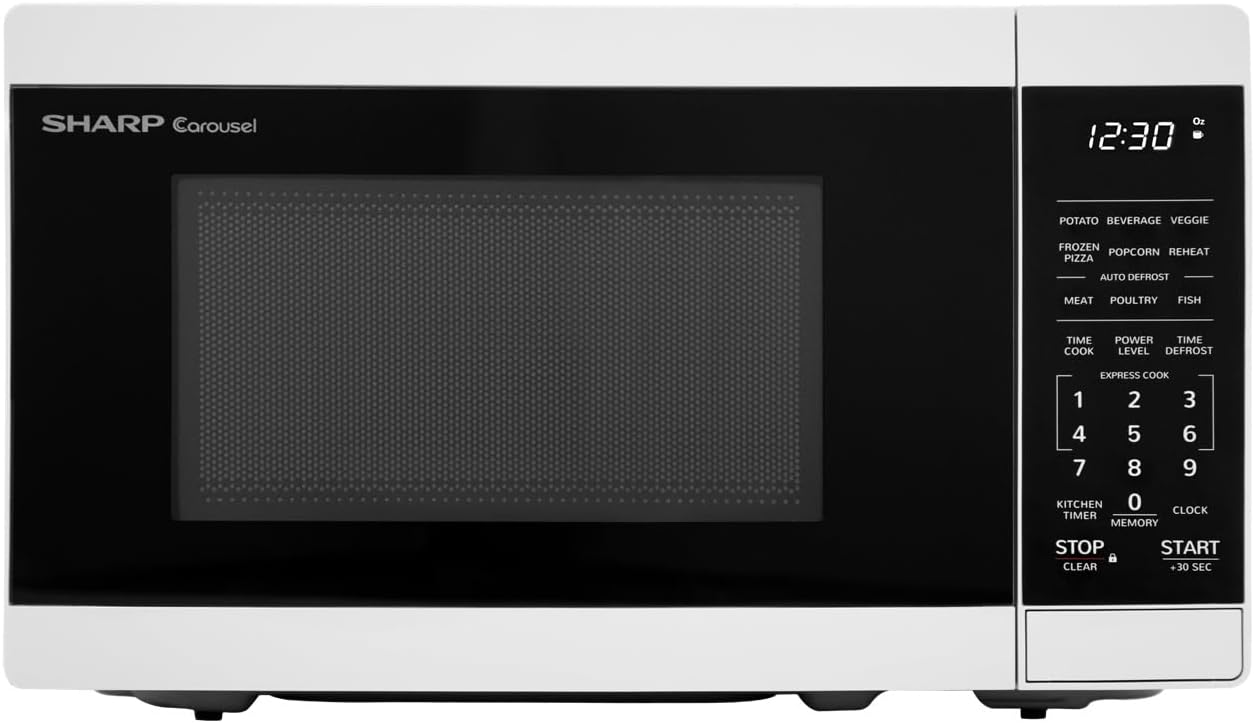 SHARP ZSMC0760HW Compact Microwave