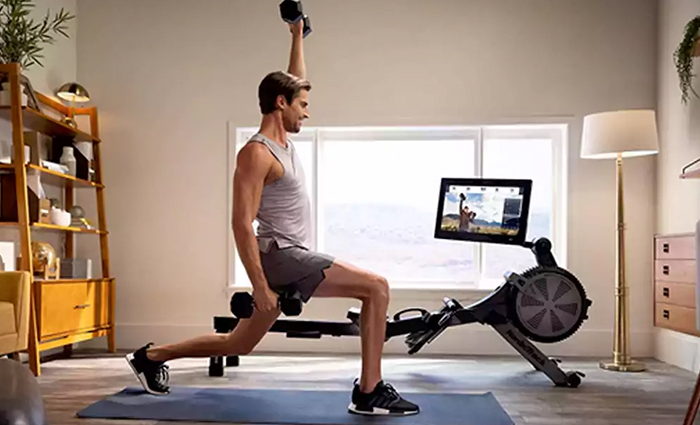 NordicTrack Smart Rower with 22 HD Touchscreen