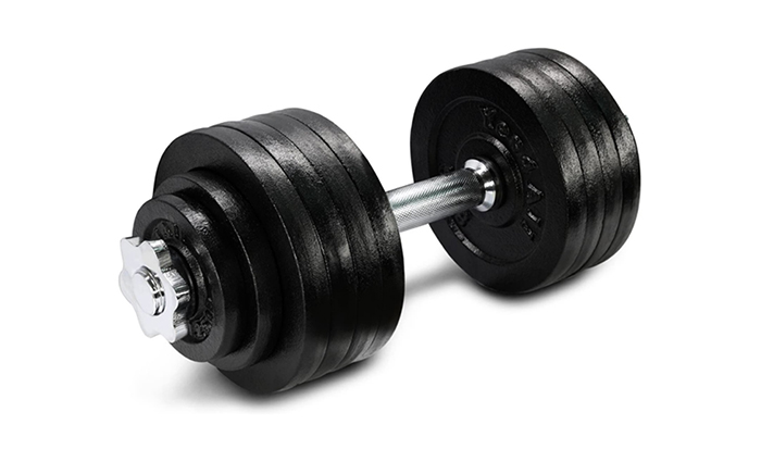 Yes4All Adjustable Cast Iron Dumbbell