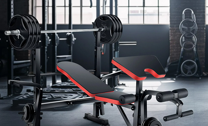 Vibe Spark Weight Bench Foldable Workout Bench for 230$ off