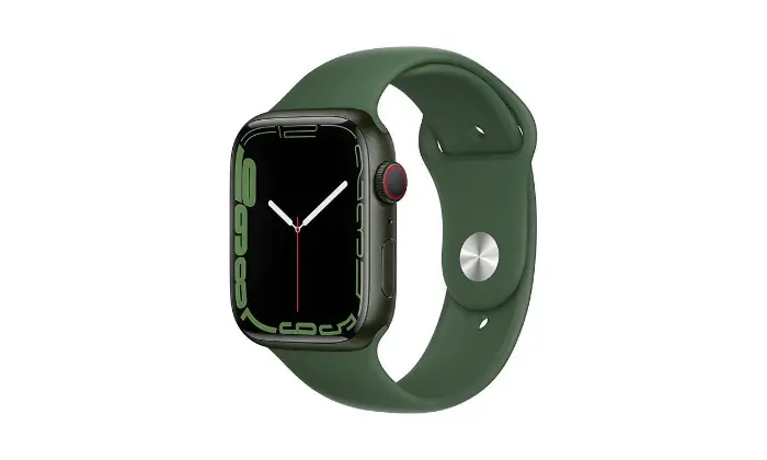 Apple Watch Series 7 (GPS + Cellular) 41mm Green Aluminum Case with Clover Sport Band (Restored)